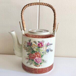 Vintage Hand Painted Japanese Tea Pot